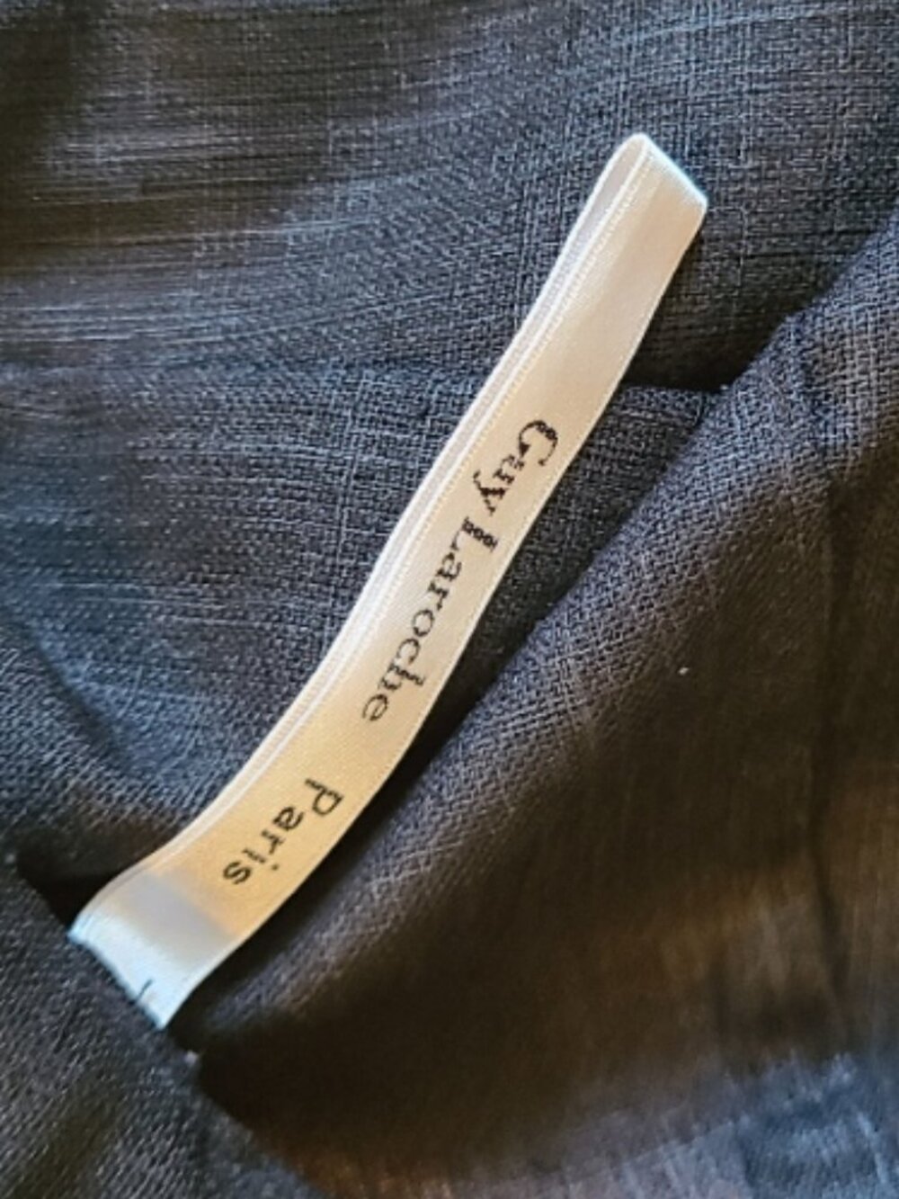 VINTAGE 80s GUY LAROCHE PLEATED LOGO-BUTTON TROUSERS PANTS RELAXED HIGH RISE 40 - Picture 8 of 8